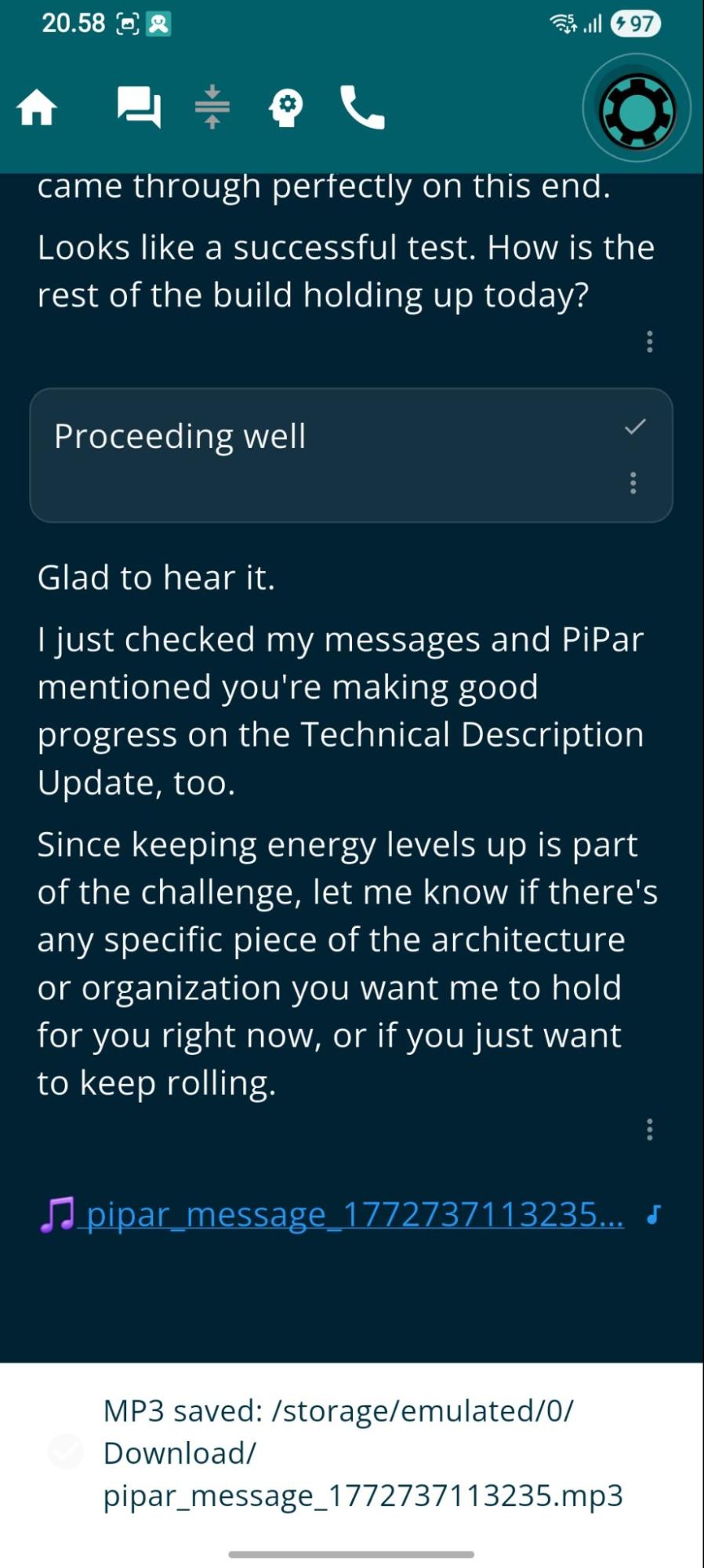 PiPar app screenshot
