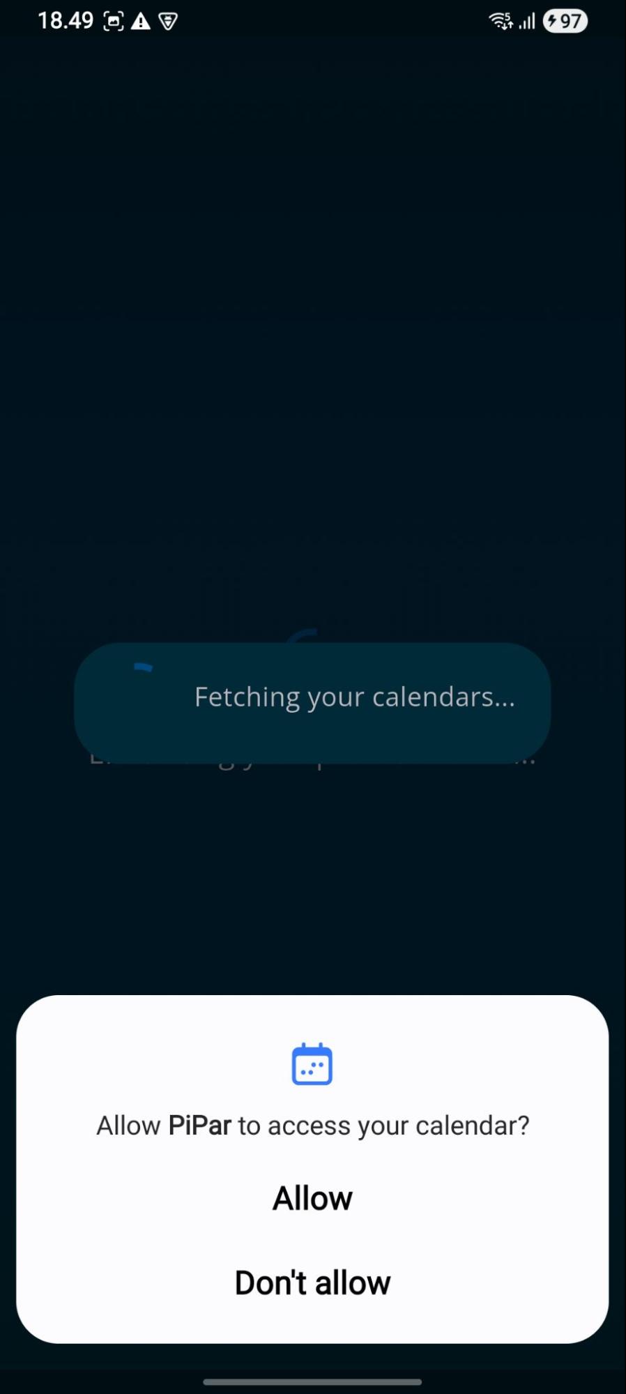 PiPar app screenshot